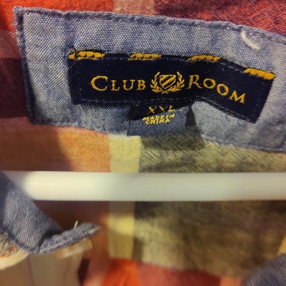 Club Room Salesman Sample New XXL button down front, collar and pocket - Picture 5 of 9